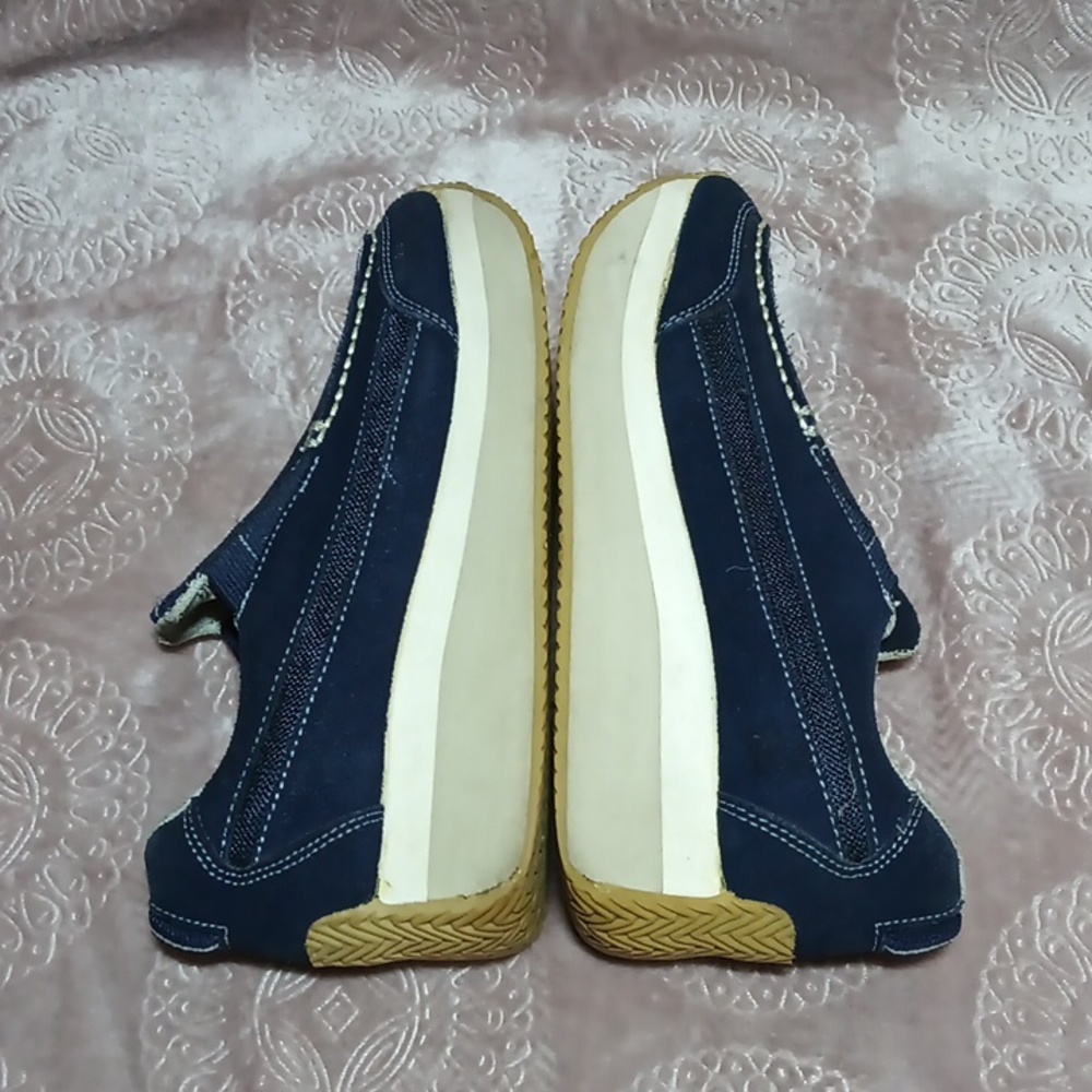 No Boundaries Navy Slip-On Loafers - Picture 6 of 8